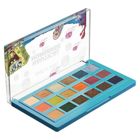 Wet n Wild SPONGEBOB SQUAREPANTS NAUTICAL NONSENSE Palette  Ltd Edition Nautical Nonsense Spongebob Palette